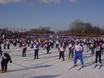 11:09 Программа "Лыжни России - 2006" в г.Чебоксары